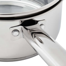 Mainstays 1 qt Oven Safe Stainless Steel Saucepan with Straining Lid - Brands For Less USA