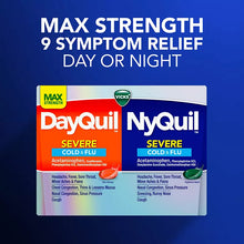 Vicks DayQuil & NyQuil Severe Co-Pack, Cold & Flu Over-the-Counter Medicine, Powerful Relief, 72 ct.