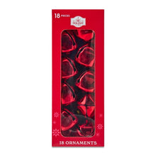 Red Shiny Metal Bell Christmas Ornaments, 1", 18 Count, by Holiday Time