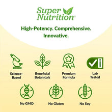 Super Nutrition, Simply One, Men's 50+ Multivitamin with Super Adaptogens, Greens, Spices, & Antioxidant, Iron Free, 90 Tablets - Brands For Less USA