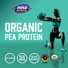 NOW Foods, Sports, Organic Pea Protein Powder, Unflavored, 1.5 lbs (680 g) - Brands For Less USA