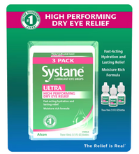 Systane Ultra Lubrication Eye Drops, 3 pk./10mL