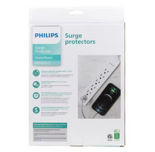 Philips 6-Outlet Surge Protector, 2 pk. - White