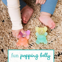 Infantino Teethimal Pop Pals Baby Teether Toy with Textured Surfaces, Pop Feature, and Linkable Loop for Babies 6-12 Months, 2-Pack - Brands For Less USA