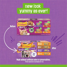 Purina Friskies Pate, Soft Poultry Variety Pack, Wet Cat Food, 5.5 oz Cans, 32 Pack