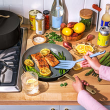 Beautiful 12 inch Ceramic Non-Stick Fry Pan, Black Sesame by Drew Barrymore - Brands For Less USA