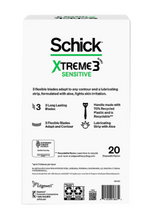 Schick Xtreme 3 Disposable Razors for Men, 20 ct.