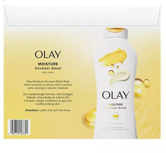 Olay Moisture Renewal Blend Body Wash, 23.6 oz., 3 pk.