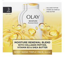 Olay Moisture Renewal Blend Body Wash, 23.6 oz., 3 pk.