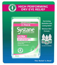 Systane Ultra Lubrication Eye Drops, 3 pk./10mL