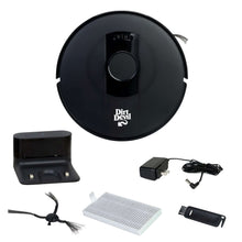 Dirt Devil Robot Vacuum for Carpet and Tile Floors with LIDAR Navigation, Wi-Fi-enabled App, 110 Minute Run-Time for Daily Cleaning, Model #EV3420