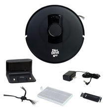 Dirt Devil Robot Vacuum for Carpet and Tile Floors with LIDAR Navigation, Wi-Fi-enabled App, 110 Minute Run-Time for Daily Cleaning, Model #EV3420