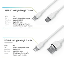 Member's Mark Apple USB Lightning 3ft and 6ft Cables
