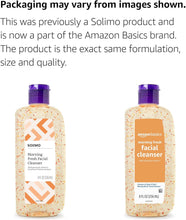Amazon Basics Morning Fresh Facial Cleanser with Ginseng and Vitamin C, 8 fl oz (3-Pack)