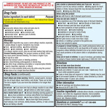 Member's Mark Ibuprofen Pain Reliever and Fever Reducer Tablet, 200 mg, 1200 ct.