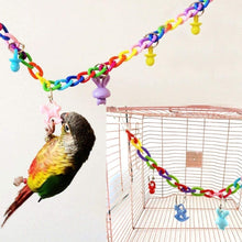 12 Packs Bird Toys Parrot Swing Toys - Chewing Hanging Bell Pet Birds Cage Toys Suitable for Small Parakeets,Love Birds, Cockatiels, Macaws, Finches