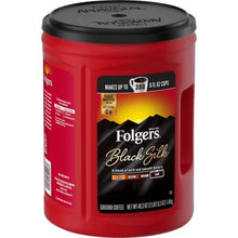 Folgers Dark Roast Ground Coffee, Black Silk (40.3 Oz.)