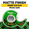 Scotch Magic Tape, ¾" x 850", 6 Pack