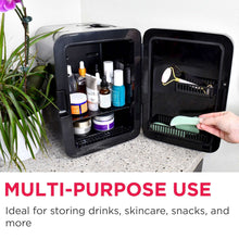 Frigidaire, Retro 10L, 15-Can Mini Personal Fridge Cooler, EFMIS183, Stainless Steel