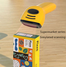 Adofi 46PCS Cash Register for Kids, Kids Pretend Play Toys with Scanner, Shopping Cart, Calculator, Play Food, Toddler Toys for Boys Girls, Toys for Girls 3 6 Years, Kids Toys Cash Register-Yellow