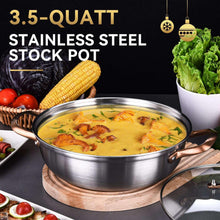 LOLYKITCH Tri-ply Stainless Steel Sauté Pan with Lid,3.5QT Everyday Pan ,Kadhai,Induction Cooking Pot,Dishwasher and Oven Safe,11 inch. - Brands For Less USA