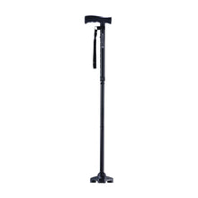 HurryCane Freedom Edition Folding Cane with T Handle, Black - Brands For Less USA