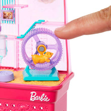Barbie World Hamster Pet Playground Playset with Wheel, Pets & Food Accessories