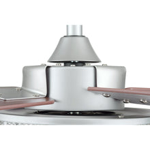 Ventilador de techo interior Better Homes &amp; Gardens de 52" en peltre con luz, 4 aspas, cadena y flujo de aire inverso. 