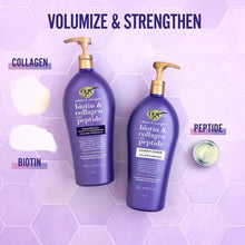 OGX Volume & Strength + Biotin & Collagen with Peptide Shampoo (40 Fl. Oz.) - Brands For Less USA