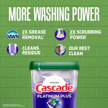 Cascade Platinum Plus Dishwasher Pods, Dishwasher Detergent, Dish Detergent Soap, Fresh, 19 Count - Brands For Less USA