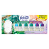 Febreze PLUG Air Freshener, Sweet Winter Spearmint & Cuddle Weather, 1 Warmer + 5 Refills, 4.35 fl. oz.