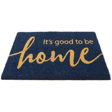 Mainstays Coir Navy Good To Be Home Doormat 18"x30"