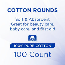 Equate Beauty Cotton Rounds, 100 Count