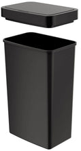 Mainstays Kitchen Automatic Trash Can, 13.2 Gallon Plastic Motion Sensor Garbage Bin, Black