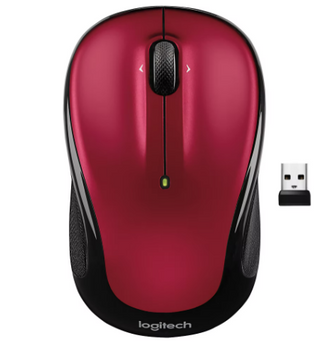 Logitech M325s Wireless Mouse - Red