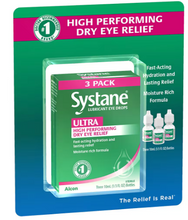 Systane Ultra Lubrication Eye Drops, 3 pk./10mL