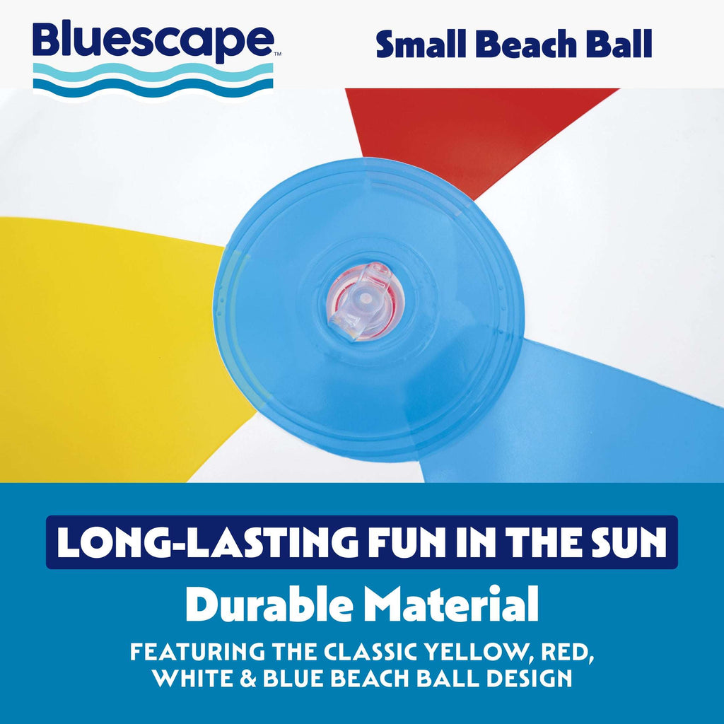 Bluescape Multi-Color Inflatable Pool and Beach Ball 13