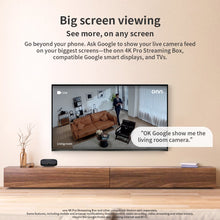 onn Indoor Camera Wired, 1080p HDR Video, with Google Home and Gemini – Search Video History, Event Descriptions