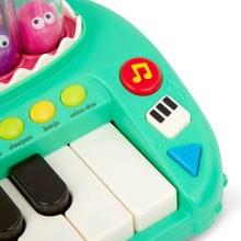 Battat Croco Pop Piano Toy Keyboard with Songs Sounds Lights, Baby and Toddler Toys