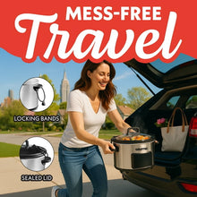 Gourmia 4.5 QT Programmable Slow Cooker, 5 Presets, Keep Warm, White