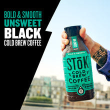 SToK Bold & Smooth Medium Roast Black Unsweetened Ready to Drink Cold Brew Coffee Bottle, 48 fl oz