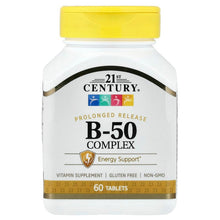 21stCentury_B-50Complex_ProlongedRelease_60Tablets - Brands For Less USA