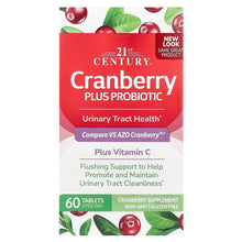 21st Century, Cranberry Plus Probiotic, 60 Tablets