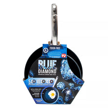 Juego de sartenes antiadherentes Blue Diamond de 9,5" y 11".