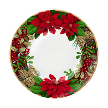 222 Fifth December Blooms 12-piece Dinnerware Set