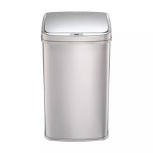 Nine Stars 13.2-Gal. Stainless Steel Sensor Trash Can - Silver