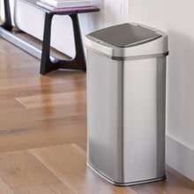 Nine Stars 13.2-Gal. Stainless Steel Sensor Trash Can