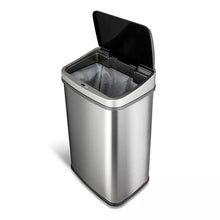 Nine Stars 13.2-Gal. Stainless Steel Sensor Trash Can
