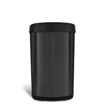 Nine Stars 13.2-Gal. Stainless Steel Sensor Trash Can - Black