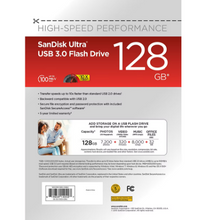 SanDisk 128GB Ultra USB 3.0 Flash Drive